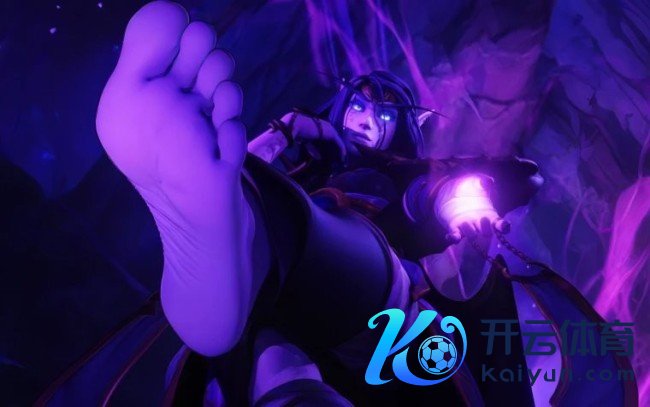 《魔兽寰宇》玩家自建萨拉塔斯圣殿 供奉她的玉足